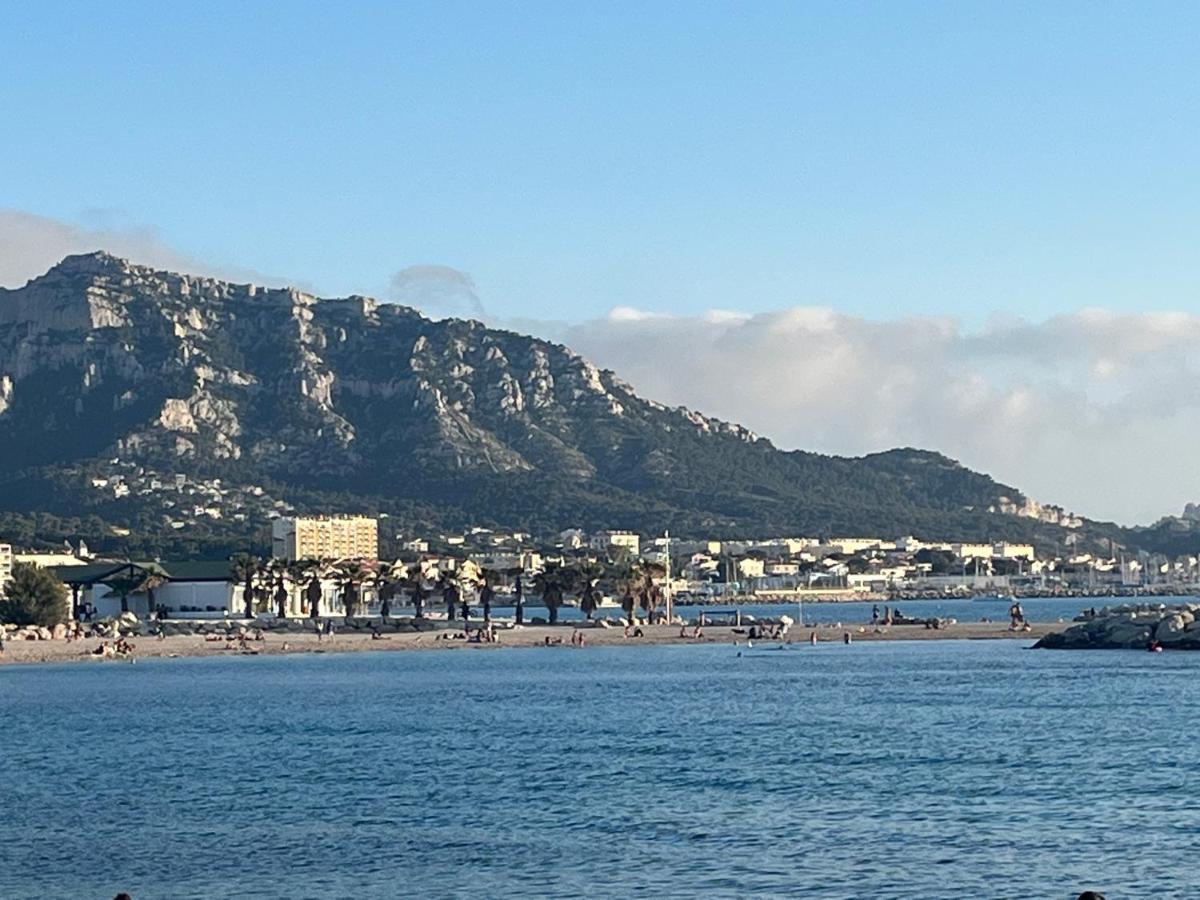 Sun Escape, Appart Renove Climatise 3 Pieces 4-6 Pers, 350M De La Plage Μασσαλία Εξωτερικό φωτογραφία