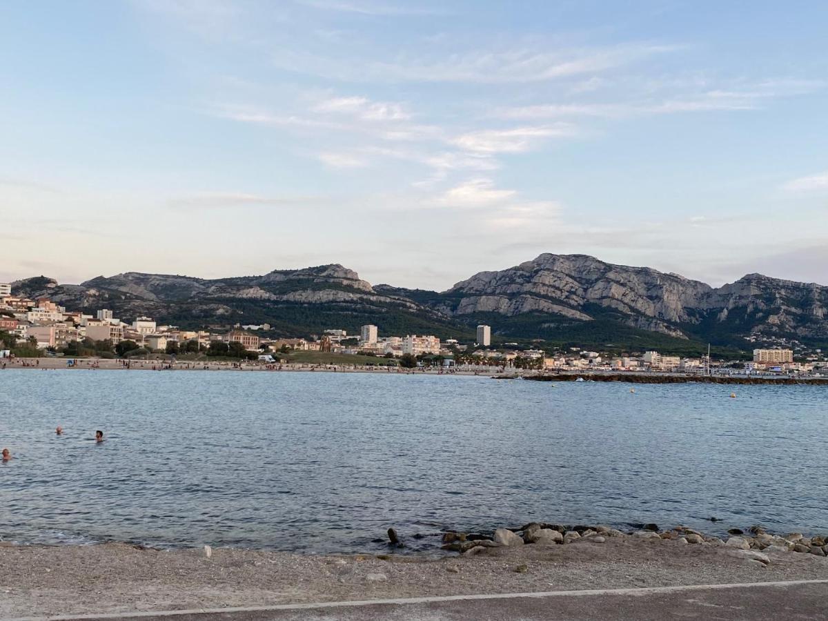 Sun Escape, Appart Renove Climatise 3 Pieces 4-6 Pers, 350M De La Plage Μασσαλία Εξωτερικό φωτογραφία