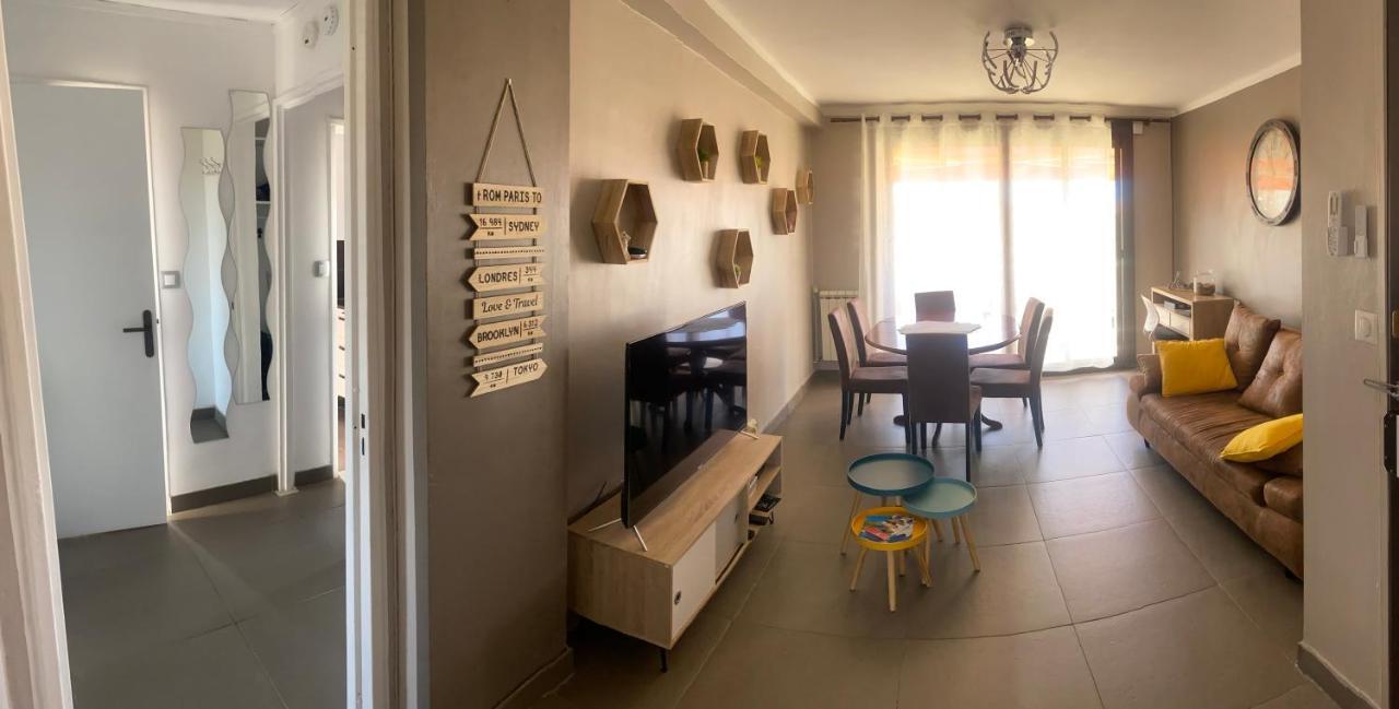 Sun Escape, Appart Renove Climatise 3 Pieces 4-6 Pers, 350M De La Plage Μασσαλία Εξωτερικό φωτογραφία